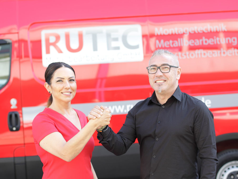 Baran Demir & Erdal Dogru sind die Geschäftsführer der RUTEC Metallbearbeitung GmbH